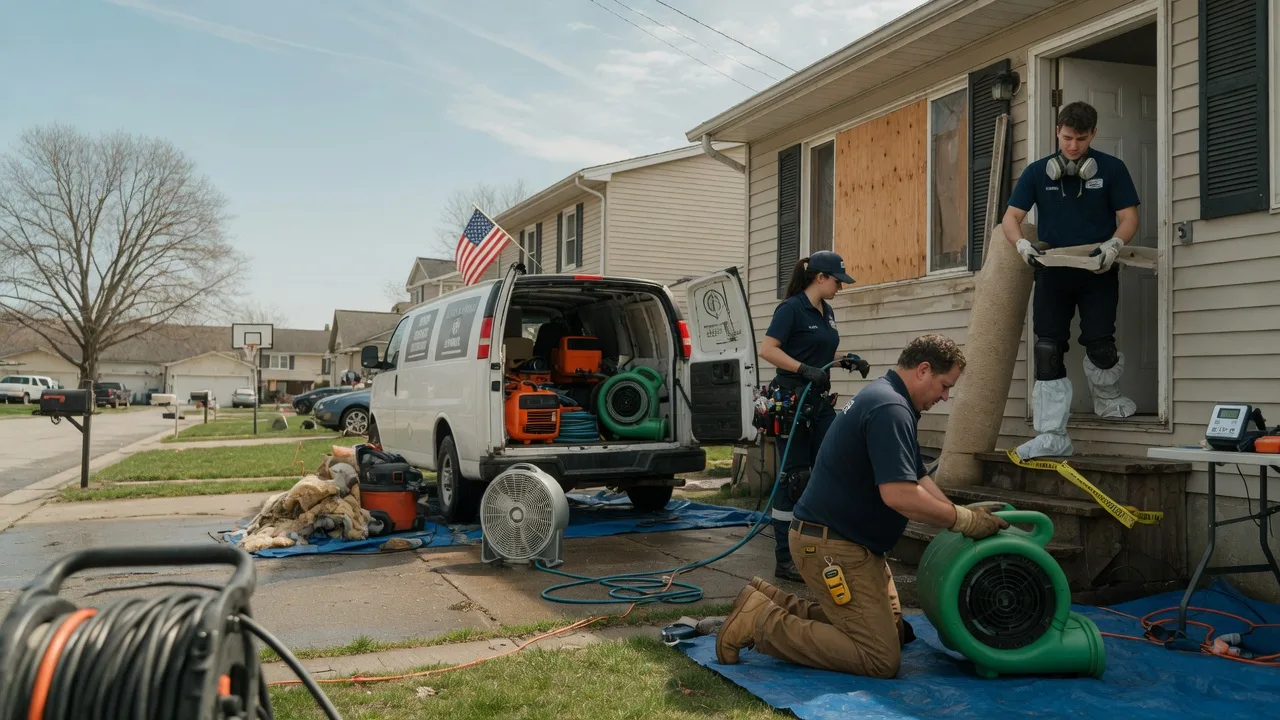 Water Damage Restoration in Danville, AR near me